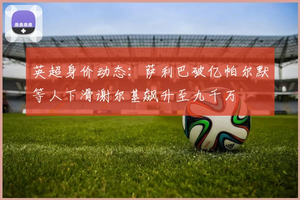 英超身价动态：萨利巴破亿帕尔默等人下滑谢尔基飙升至九千万